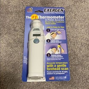 Exergen SmartGlow TEMPORAL ARTERY THERMOMETER